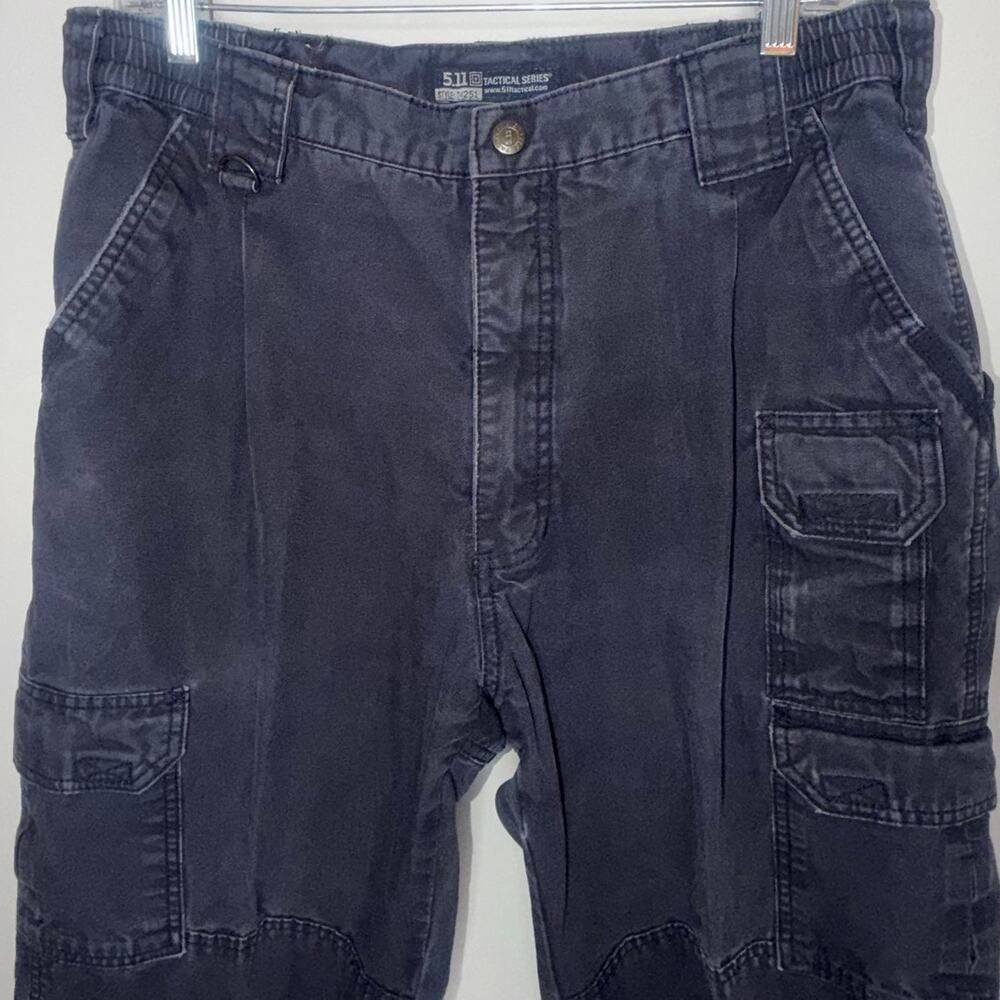 5.11 Tactical Series Pant Men 34x32 (34x32) Black Work Canvas Cargo Pant Utility